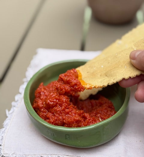 Tapenade zongedroogde tomaten