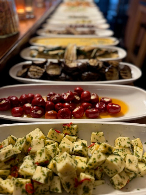 Vegetarische antipasto van de chef