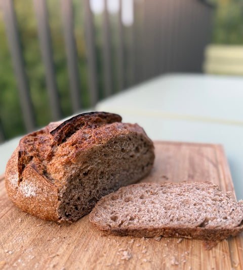 Zuurdesem volkorenbrood