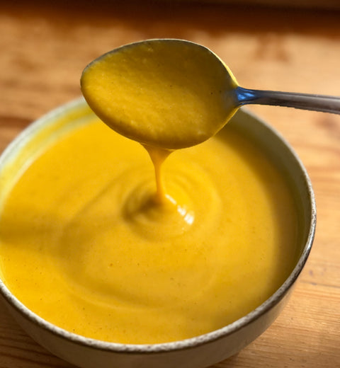 Soep van geroosterde wintergroenten