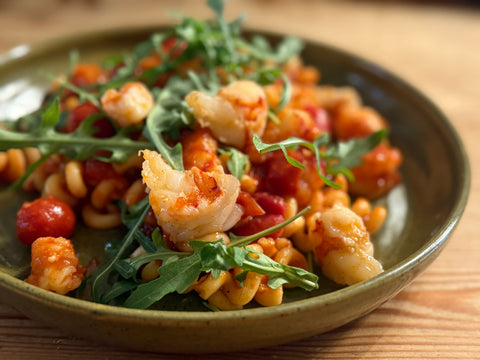 Fusilli scampi
